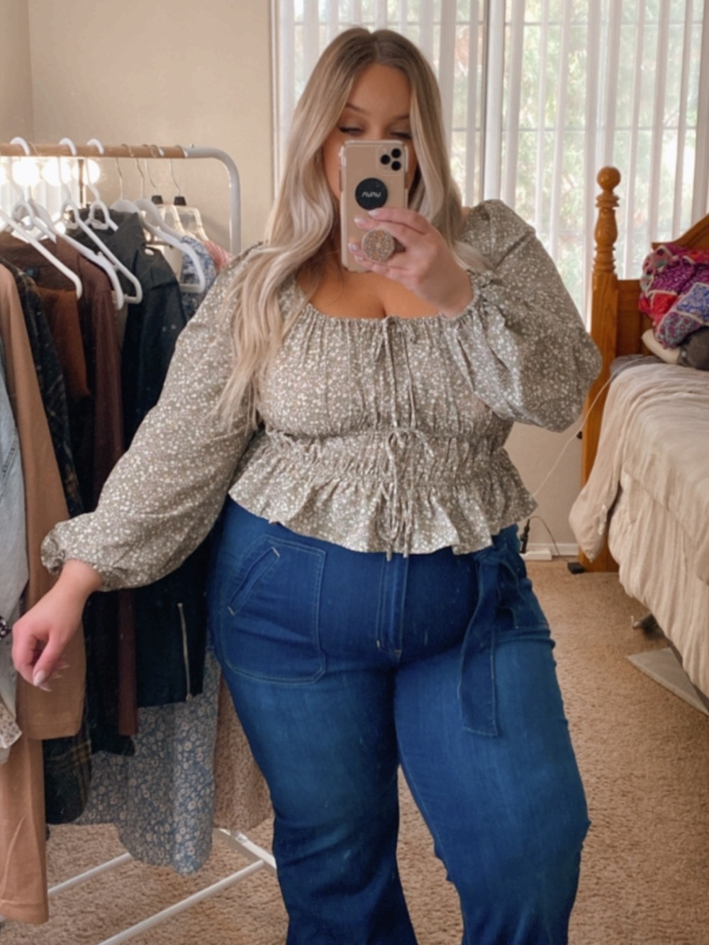 Arula Plus Size Floral Top